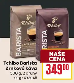 Billa Tchibo Barista Zrnková káva nabídka