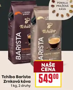 Billa Tchibo Barista Zrnková káva nabídka