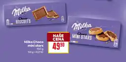 Billa Milka Choco mini stars nabídka