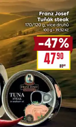Billa Franz Josef Tuňák steak nabídka