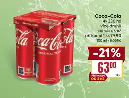 Billa Coca-Cola nabídka