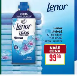 Billa Lenor Aviváž nabídka
