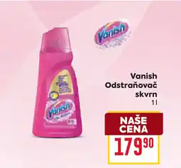 Billa Vanish Odstraňovač skvrn nabídka