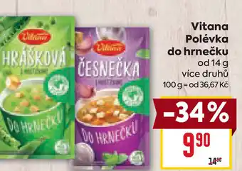 Billa Vitana Polévka do hrnečku nabídka