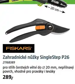 Bauhaus FISKARS Zahradnické nůžky SingleStep P26 nabídka