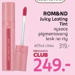 Rossmann Rom&nd juicy lasting tint nabídka