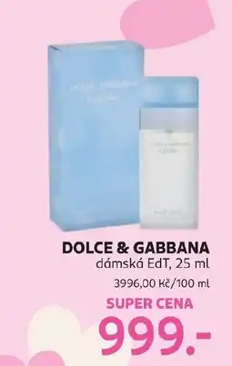 Rossmann Dolce & gabbana d nabídka