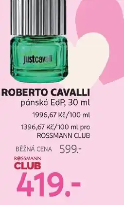 Rossmann Roberto cavalli nabídka