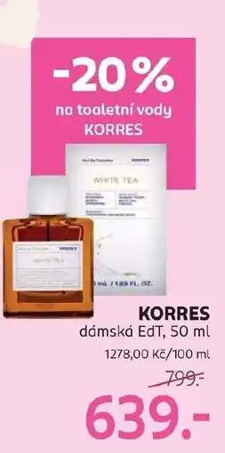 Rossmann Korres nabídka
