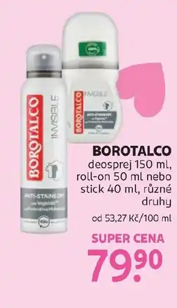 Rossmann Borotalco nabídka