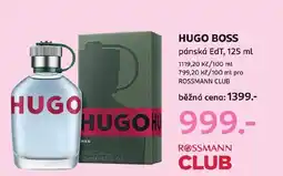Rossmann Hugo boss nabídka