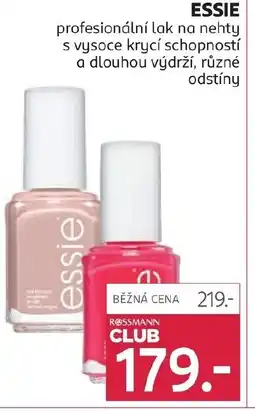 Rossmann Essie nabídka