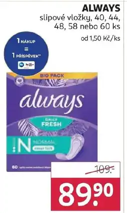 Rossmann Always nabídka