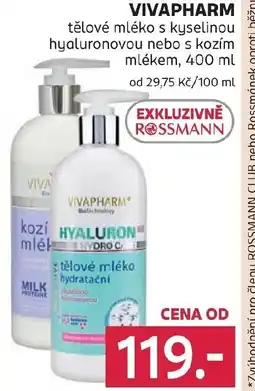 Rossmann Vivapharm nabídka