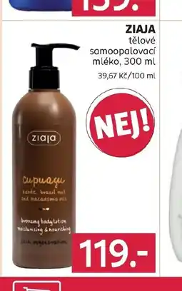 Rossmann Ziaja nabídka