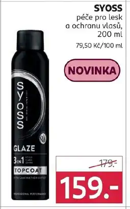 Rossmann Syoss nabídka