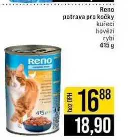 Jip Reno potrava pro kočky kuřecí hovězí rybi nabídka