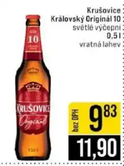 Jip Krušovice Královský Originál 10 nabídka