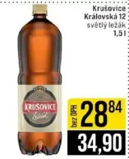 Jip Krušovice Královská 12 světlý ležák nabídka