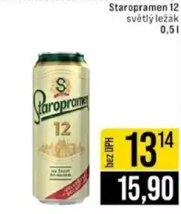 Jip Staropramen 12 světlý ležák nabídka