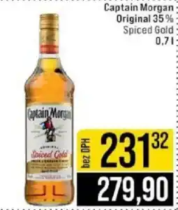 Jip Captain Morgan Original 35% Spiced Gold nabídka