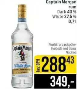 Jip Captain Morgan rum nabídka