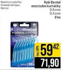 Jip Rebi Dental mezizubní kartáčky nabídka