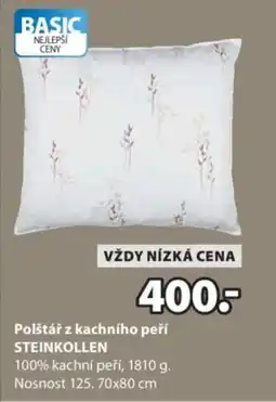 JYSK Polštář z kachního peří STEINKOLLEN nabídka