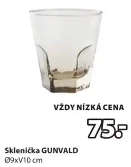 JYSK Sklenička GUNVALD nabídka