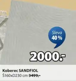 JYSK Koberec SANDFIOL nabídka