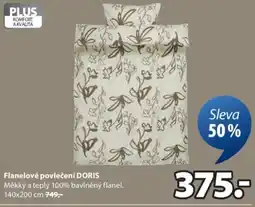 JYSK Flanelové povlečení DORIS nabídka