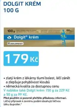 Lékárna AGEL Dolgit krém nabídka