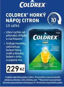 Lékárna AGEL Coldrex® horký nápoj citron nabídka