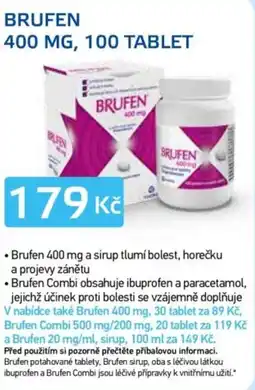 Lékárna AGEL Brufen 400 mg, 100 tablet nabídka