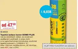 DEK Tepelná izolace Isover DOMO PLUS nabídka