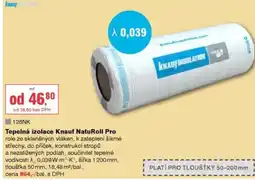 DEK Tepelná izolace Knauf NatuRoll Pro nabídka