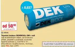 DEK Tepelná izolace DEKWOOL DW r roll nabídka