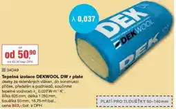 DEK Tepelná izolace DEKWOOL DW r plate nabídka