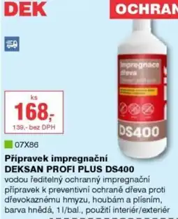 DEK Přípravek impregnační DEKSAN PROFI PLUS DS400 nabídka