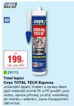 DEK Tmel lepicí Ceys TOTAL TECH Express nabídka