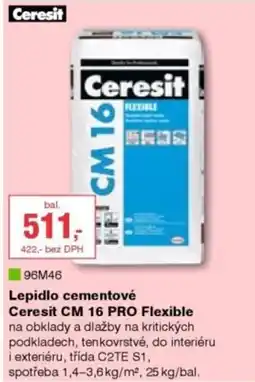 DEK Lepidlo cementové Ceresit CM 16 PRO Flexible nabídka