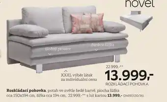 Rozkládací pohovka