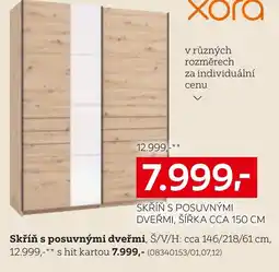 XXXLutz Skříň s posuvnými dveřmi nabídka