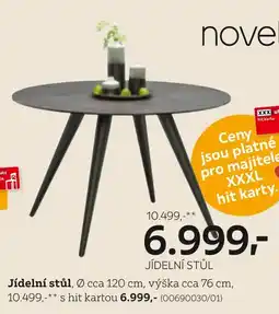 XXXLutz Jídelní stůl nabídka