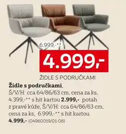 XXXLutz Židle s područkami nabídka