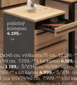 XXXLutz Pojízdný kontejner nabídka