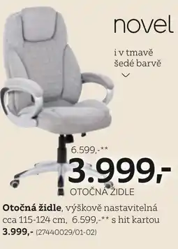 XXXLutz Otočná židle nabídka