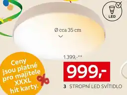 XXXLutz Stropní led svítidlo nabídka