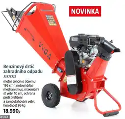 Bauhaus Benzinový drtič zahradního odpadu nabídka
