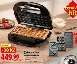 Lidl Sendvičovač 750 W nabídka